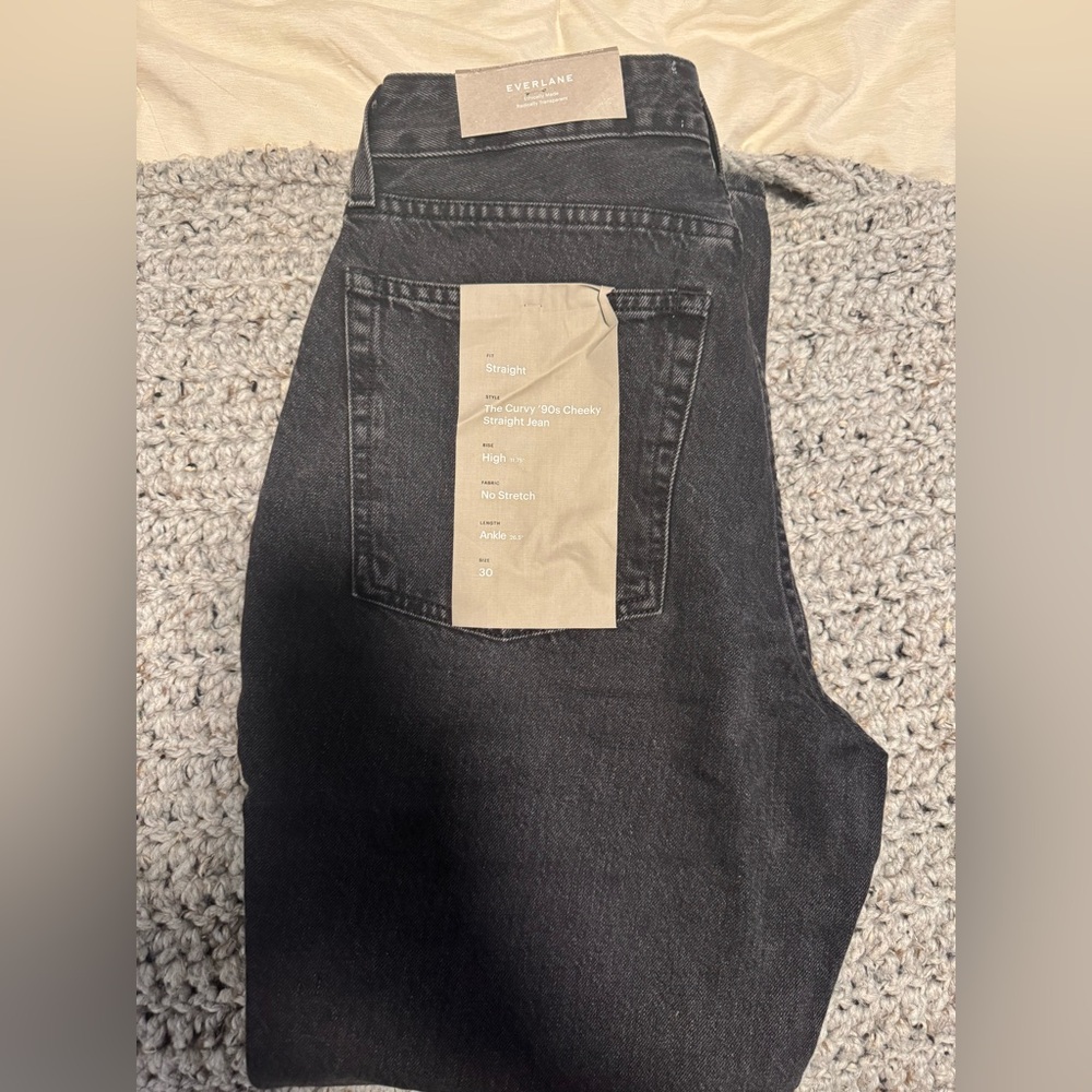 Everlane Women’s  Black Jeans - BRAND NEW